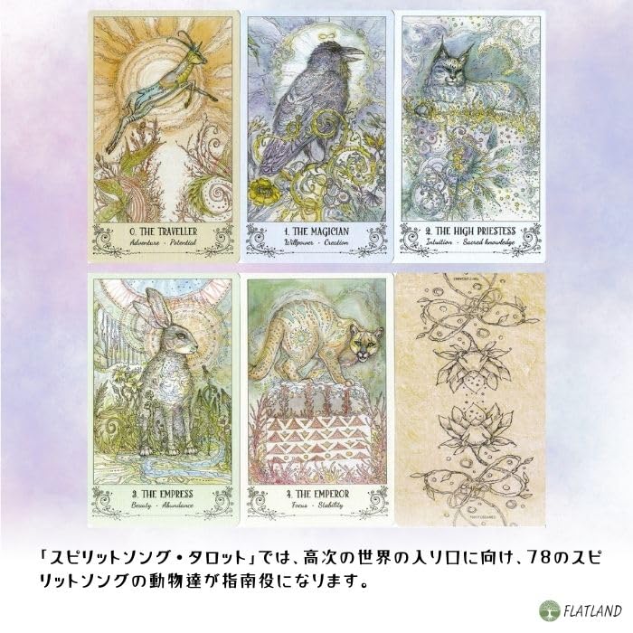 Amazon.co.jp: スピリットソング タロット Spirit Song Tarot