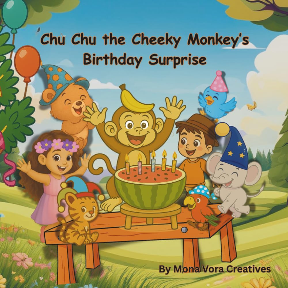 Chu Chu – The Cheeky Monkey’s Birthday Surprise: A jungle full of laughter, silly hats, and a watermelon cake! (Chu Chu the Cheeky Monkey Adventures)