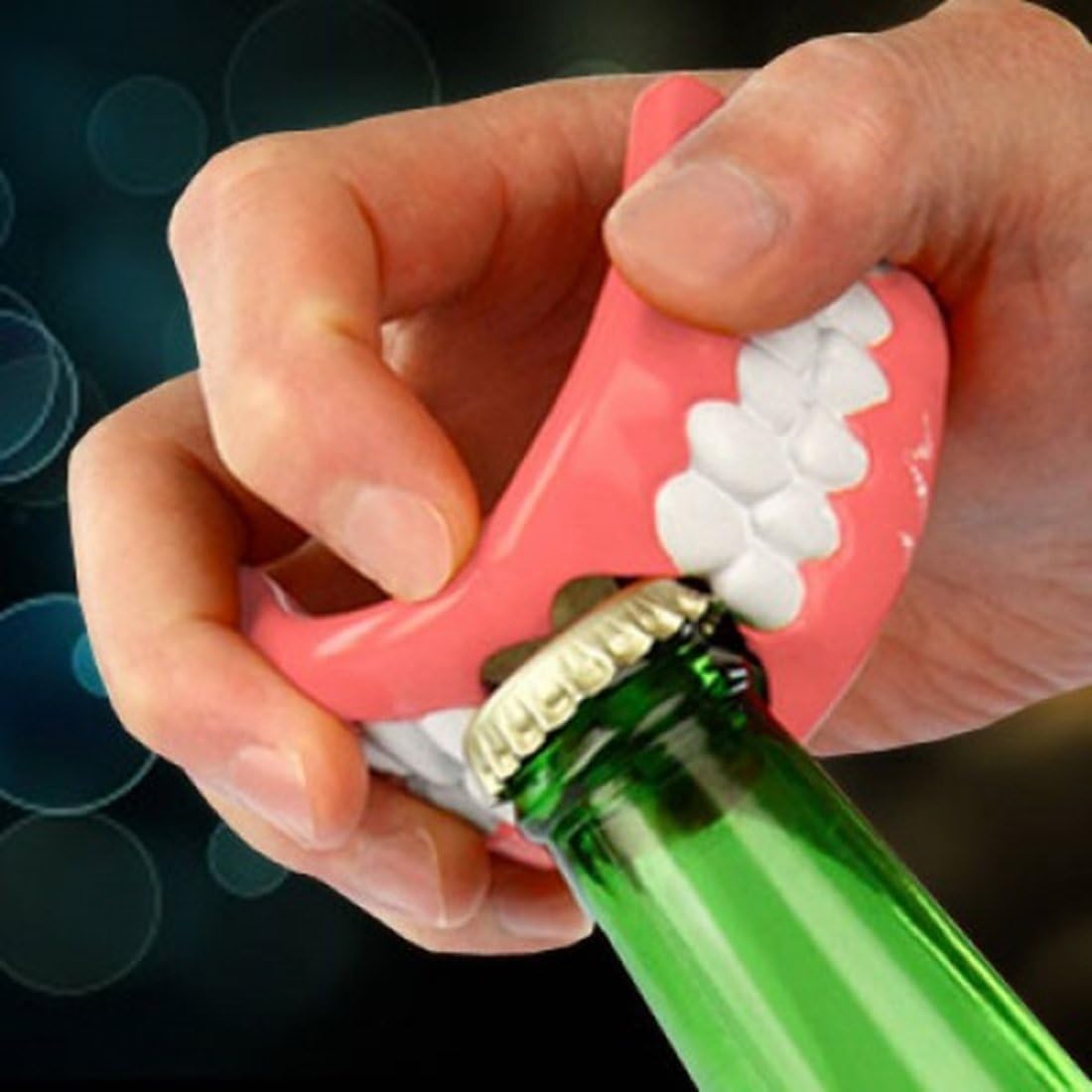 Dentures Bottle Opener 2 Pack - Novelty, Dentures-shaped
