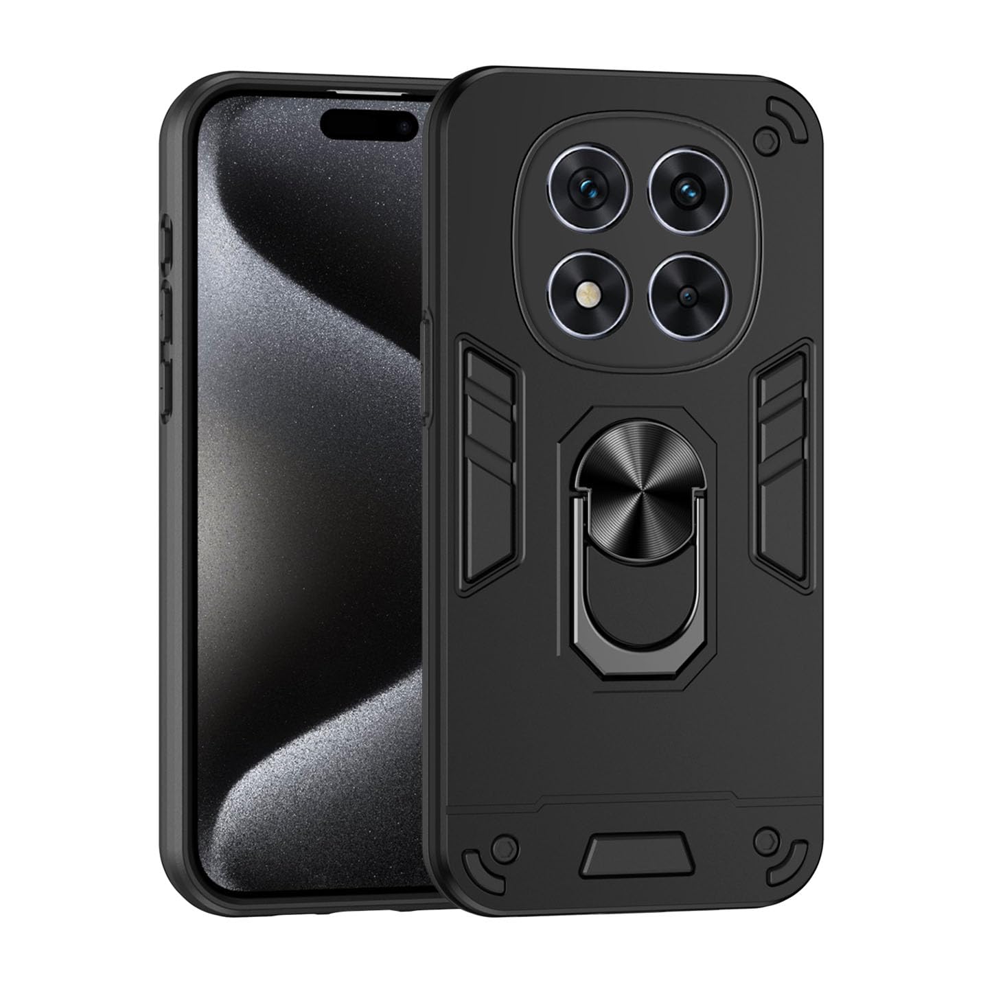 BORYA Hülle Für Xiaomi Redmi Note 14 Pro 5G / Poco X7 5G – Stoßfest Mit Magnetischem Ständer & Objektivschieber