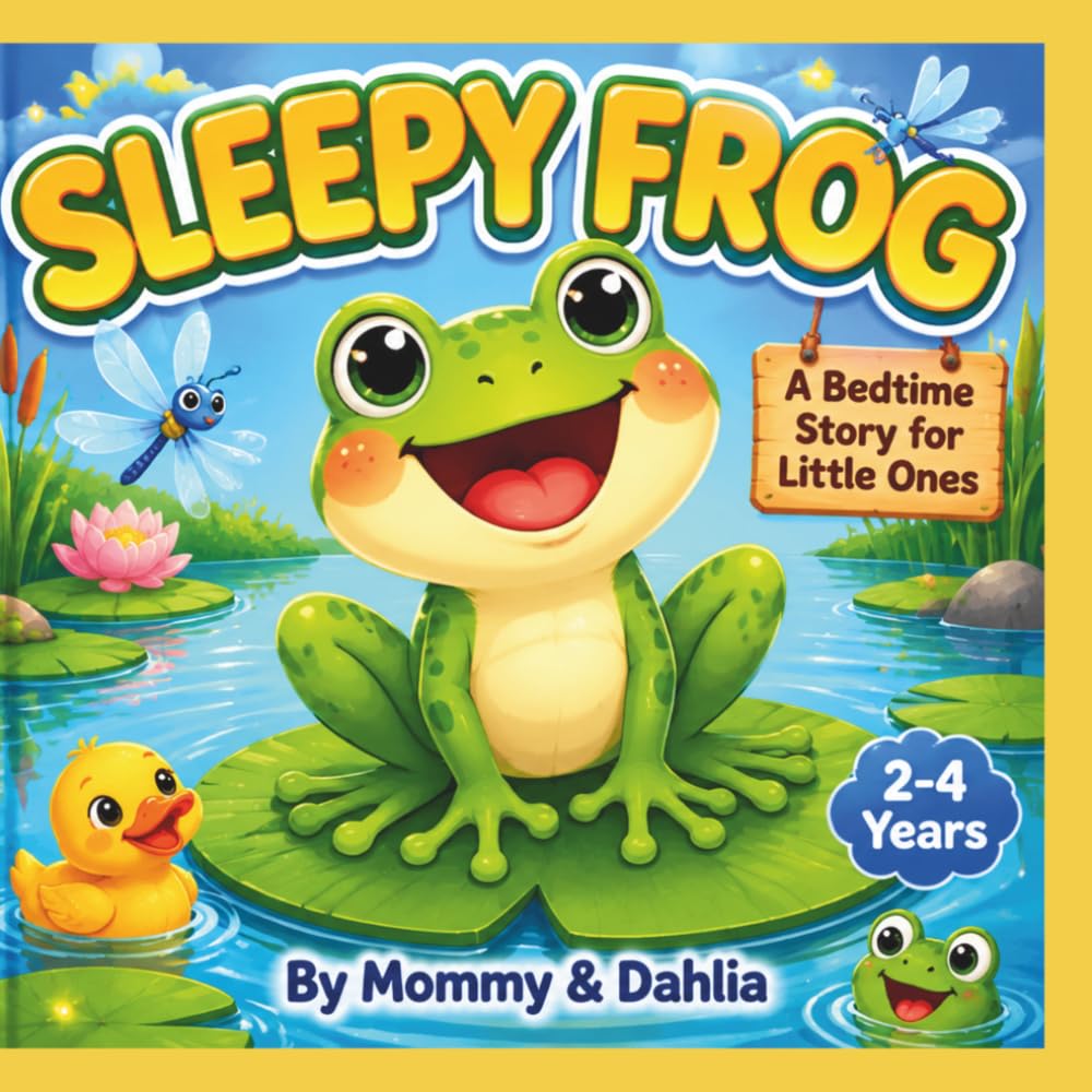 SLEEPY FROG: A Bedtime Story Book for Toddlers (My first stories)