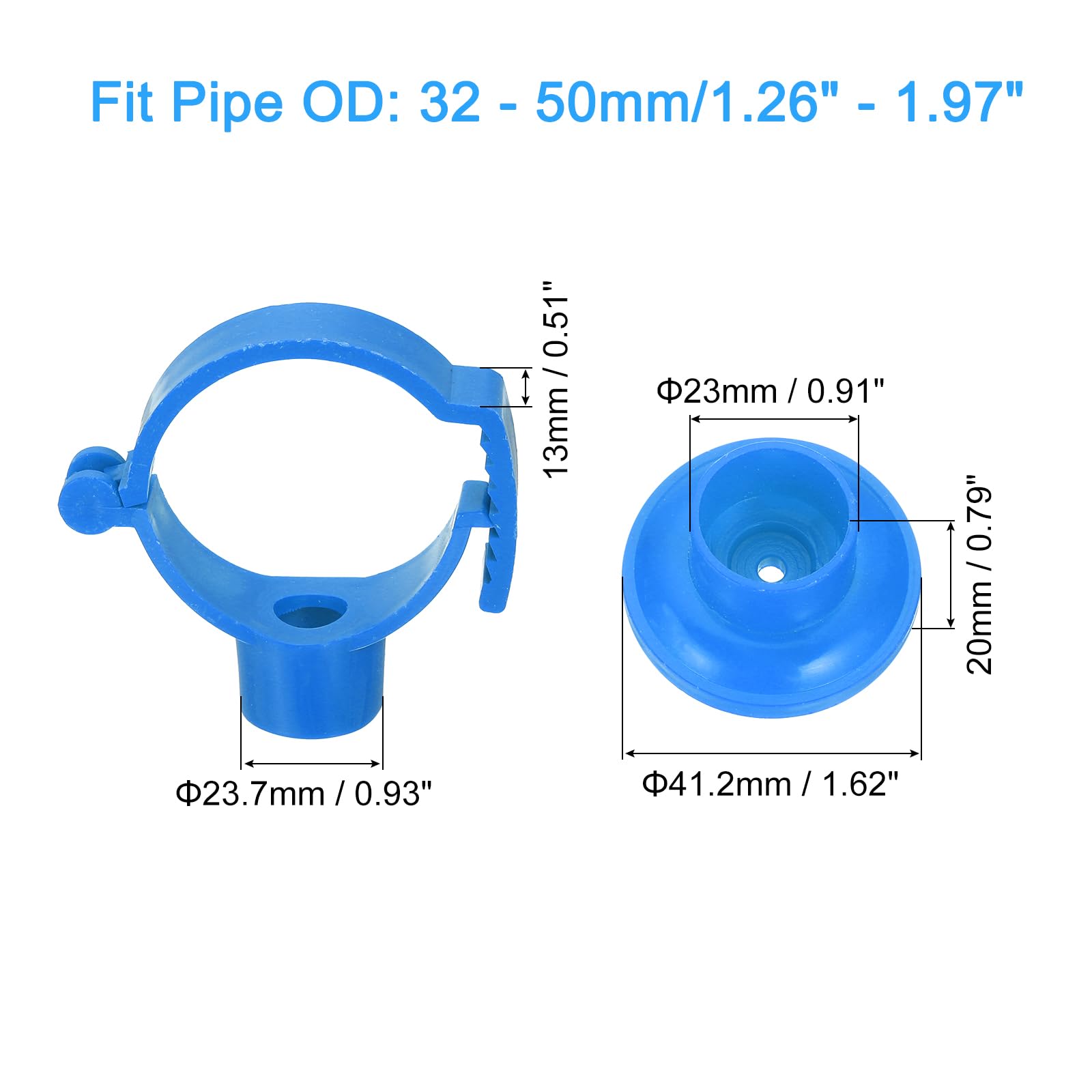 Lot De 200 Colliers De Serrage En PVC Blanc Pour Tuyaux - Taille 20 Mm - Fixation Facile Pour Tuyaux D'eau, Air, Carburant