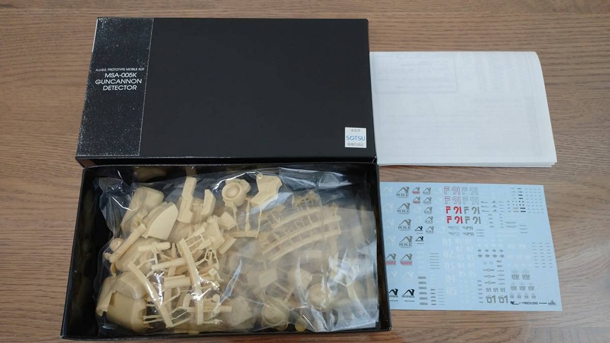 Amazon | ◇C3 キャラホビ RECKLESS 1/144 「MSA-005K GUNCANNON