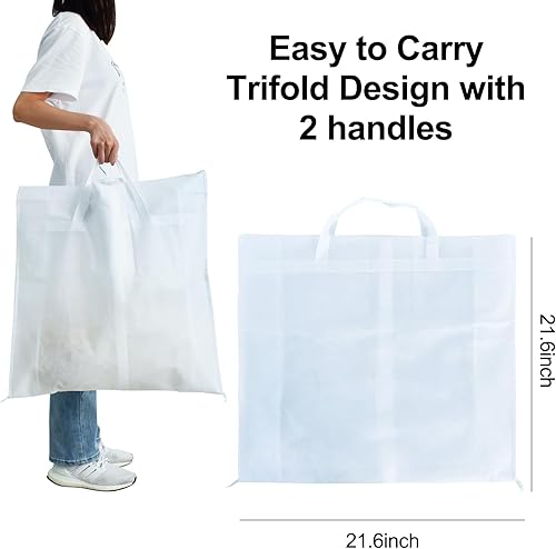 Miniatura 5 de BEISHIDA Bolsa para vestido de novia de 71 pulgadas, bolsa para vestido de novia con asa de transporte, bolsa de ropa de viaje para vestidos largos,