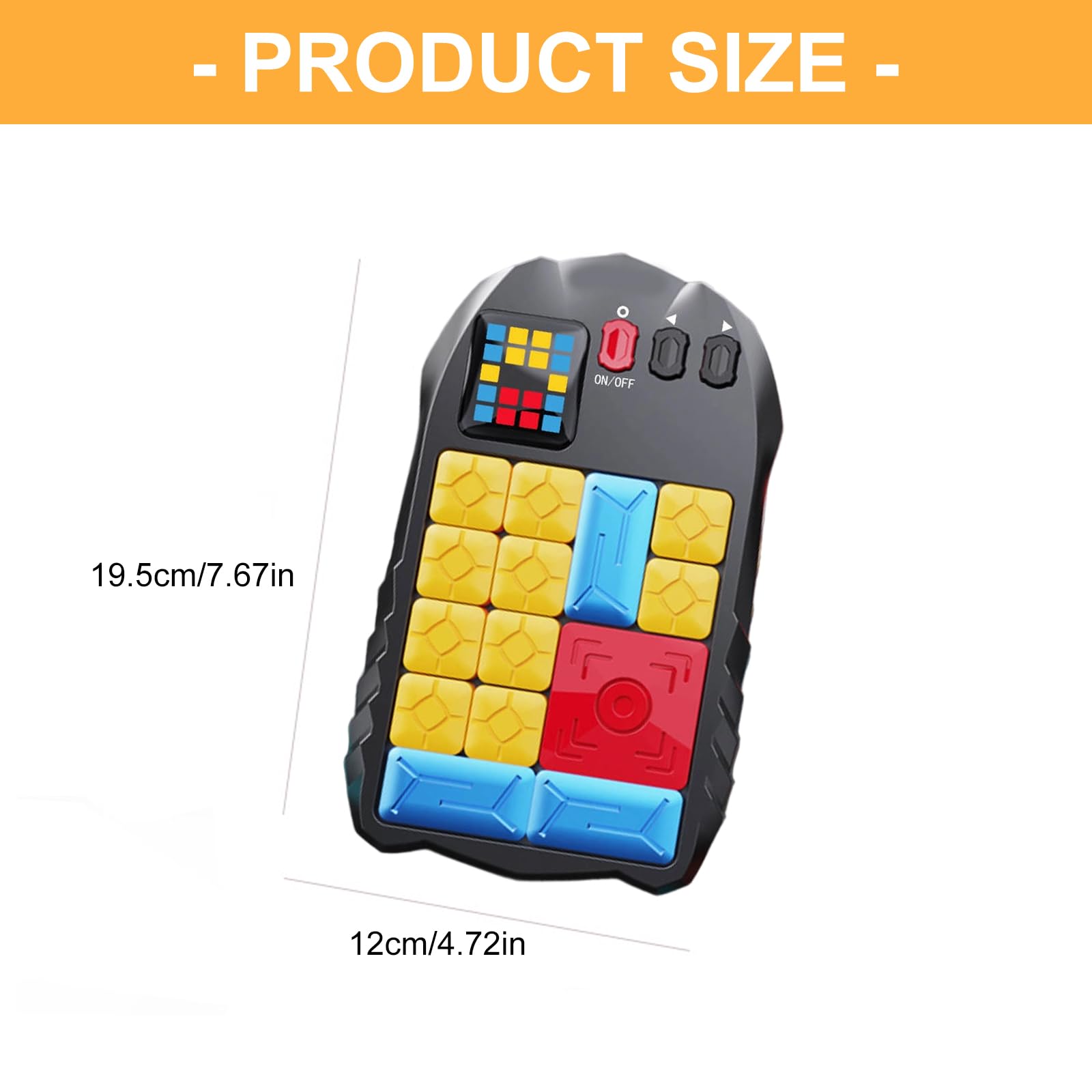 Juego Educativo De Rompecabezas Deslizante Rompecabezas Entrenamiento Lógico 7 Niveles con Detección Automática Resultados Ideal para Fiestas Niños Y Adolescentes Juguete Lógico No