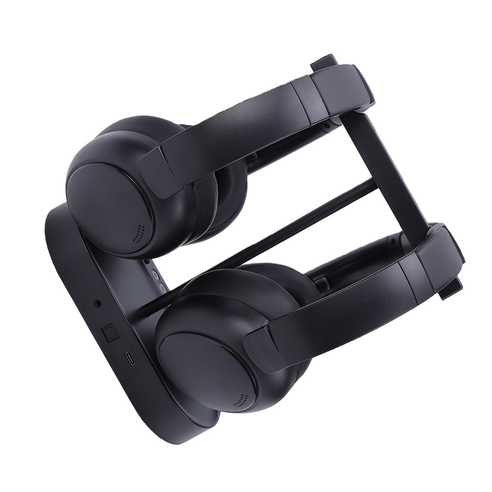 Cuffie TV Cuffie TV Stereo HiFi a Bassa Latenza Wireless con Voce Chiara 40 Ore di Riproduzione Leggere e Confortevoli per Anziani
