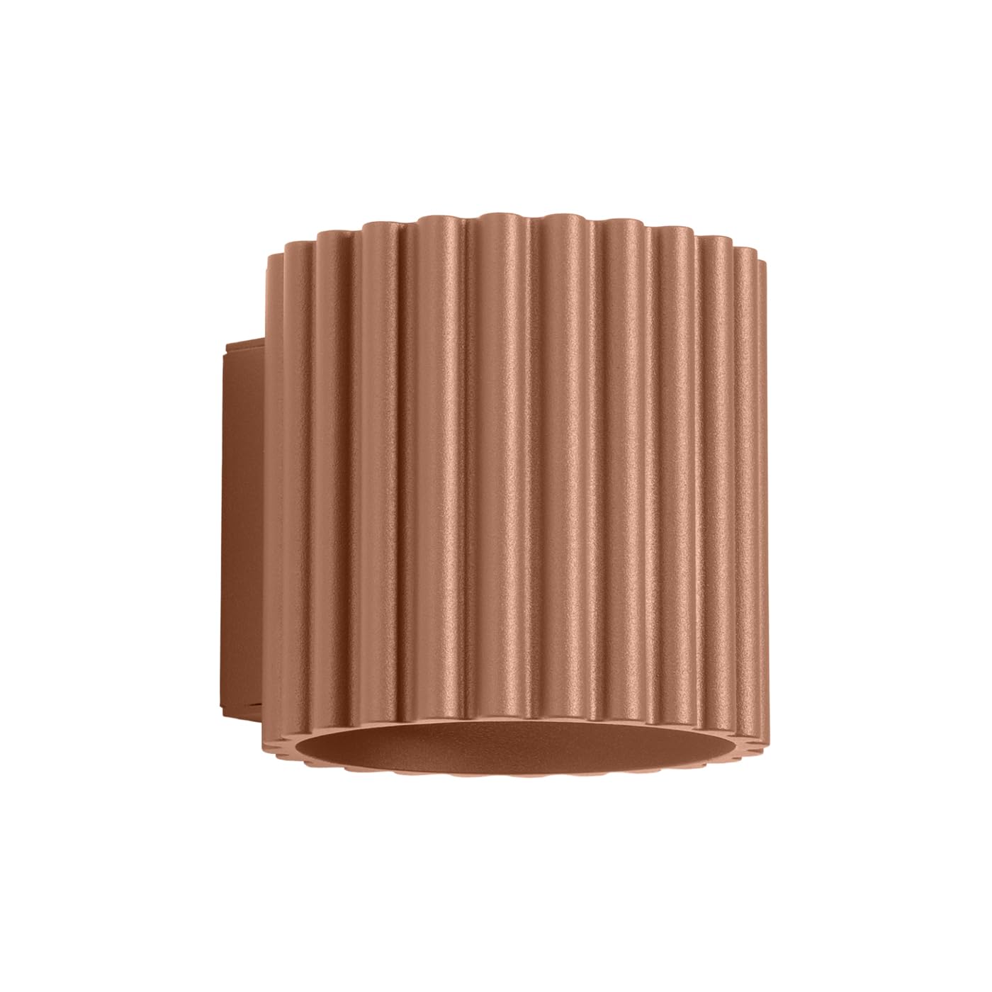 SOLLUX lighting Applique d'intérieur - Applique en aluminium - 1 lumière - Ampoule LED - Mocha Aura