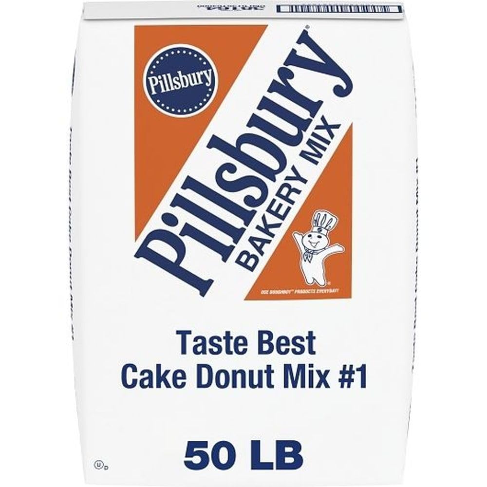 Cake Donut Mix - 50 lb Bulk Bag by General Mills – 50 pounds