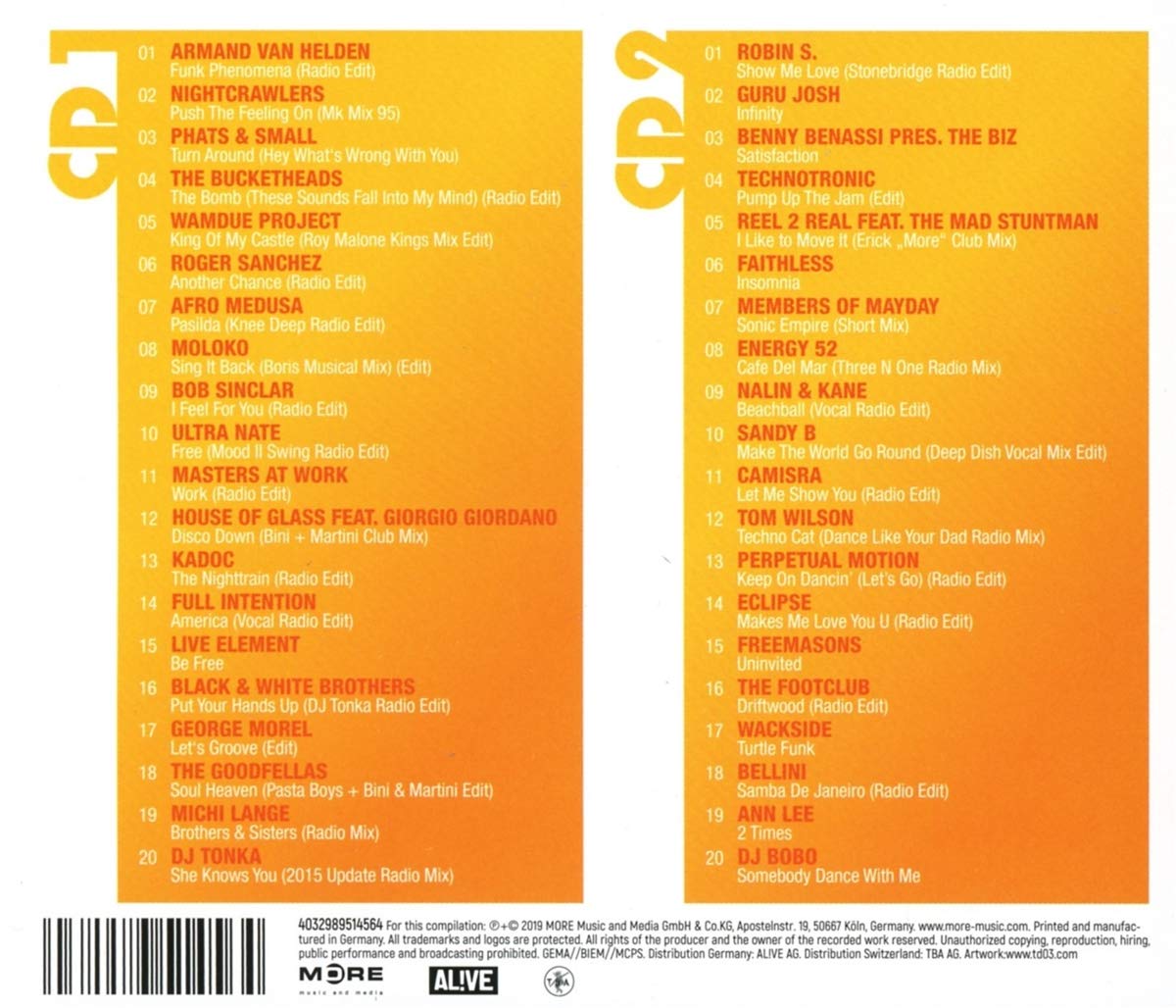 House 90ies - Biggest House Hits Of The 90s