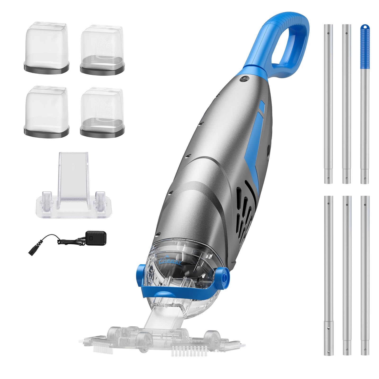 UIRWAY V3 Cordless Pool Vacuum for Above Ground Pools