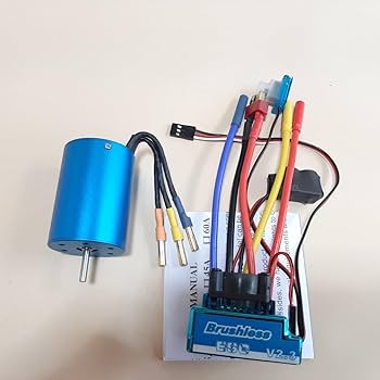 Amazon.co.jp: ブラシレス アンプ モーター セット ラジコン アンプ