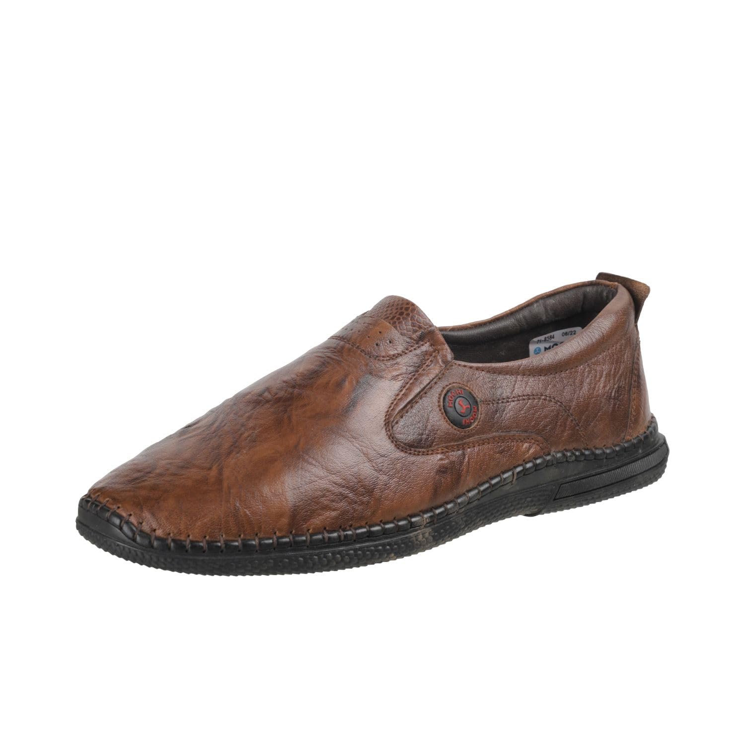 Mochi Men Tan Leather Casual Slip-on Shoes UK/9 EU/43 (71-8584) (B0CKXXWVGR) Amazon Price History, Amazon Price Tracker
