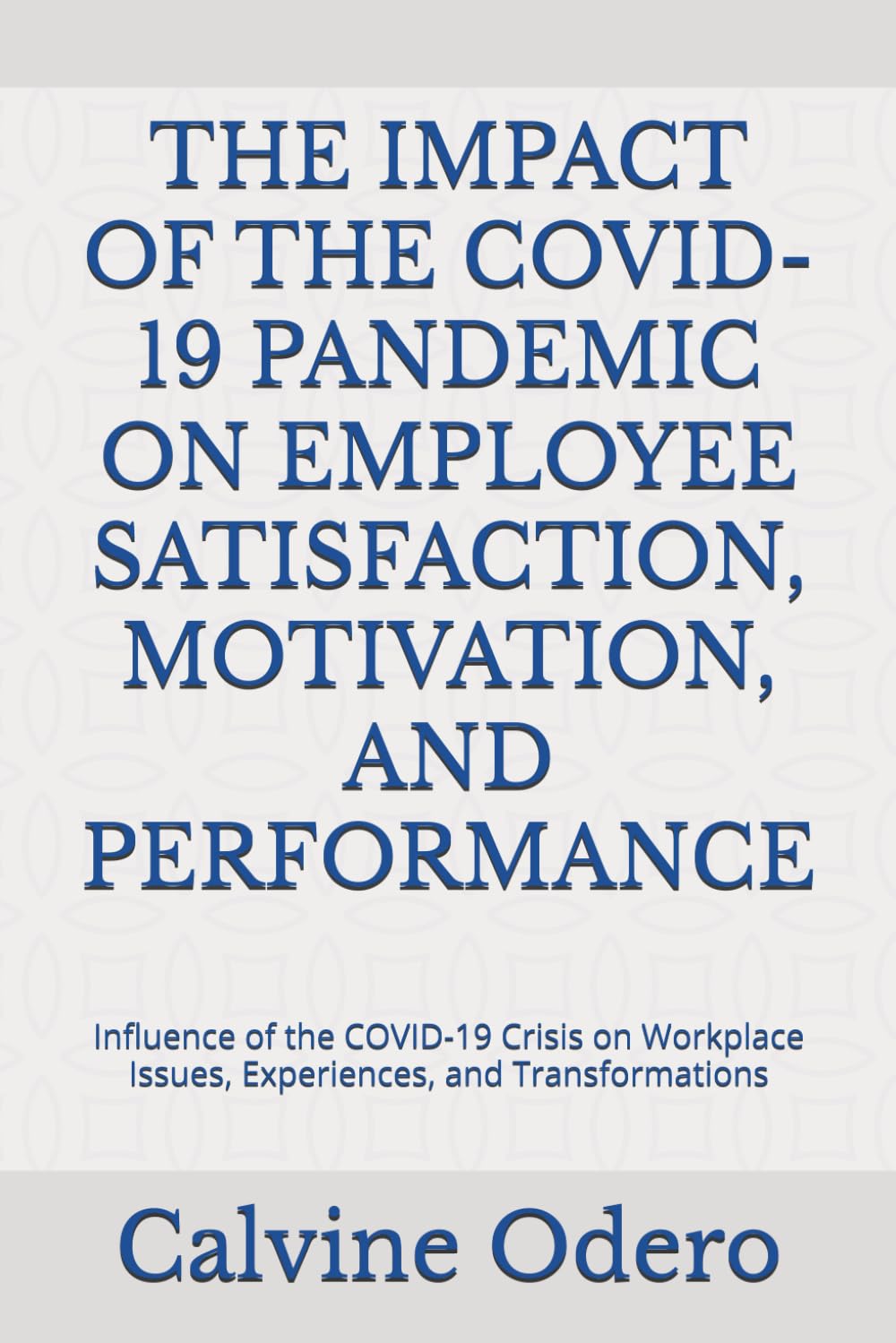 THE IMPACT OF THE COVID-19 PANDEMIC ON EMPLOYEE SATISFACTION, MOTIVATION, AND PERFORMANCE: Influence of the COVID-19 Crisis on Workplace Issues, Experiences, and Transformations