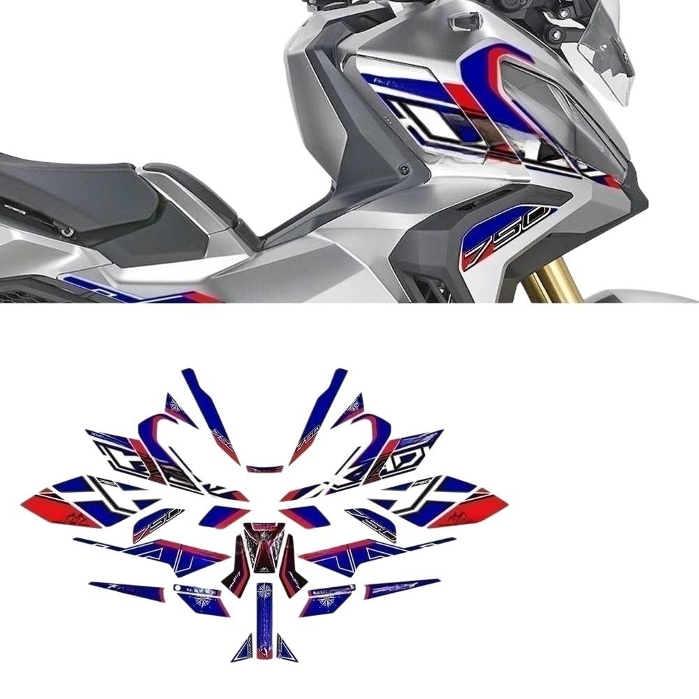 Adesivo Copri Serbatoio Per X-ADV 750 21-24 serbatoio