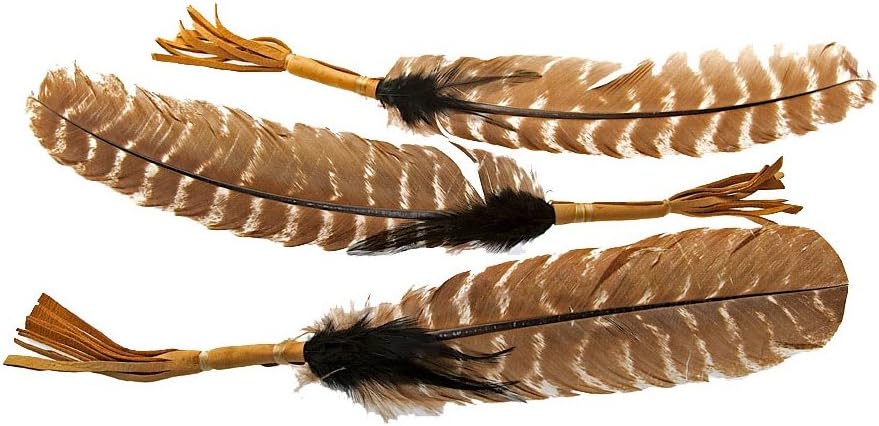 Imitation Eagle Smudging Feather Approx 10"-12"