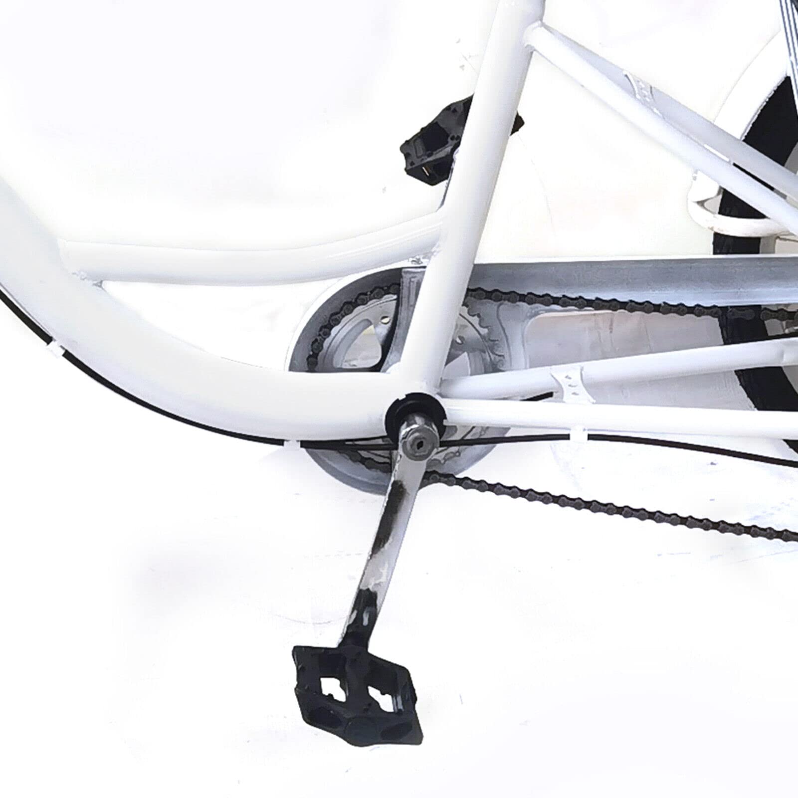Triciclo de 20 pulgadas, bicicleta de ciudad para adultos, 8 velocidades, 3 ruedas, con campana de advertencia y cesta, para personas mayores, para altura de 5,09 – 5,58 pies