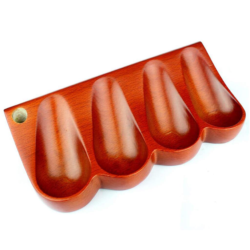 CVJdfhRE pipe rack, Spoon Type Handmade Smoking Pipe Accessories - Wooden Tobacco Stand Rack