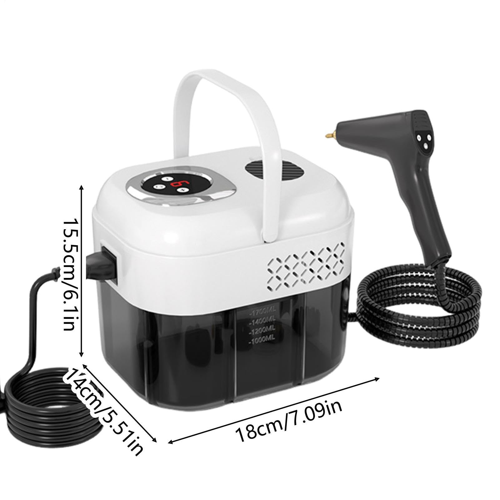 Limpiador A Vapor Para Doméstico Eliminación de manchas portátil, multis y | Limpiador a Vapor de Doméstico para muebles alfombra madera noble sofá tapicería azulejos sofá