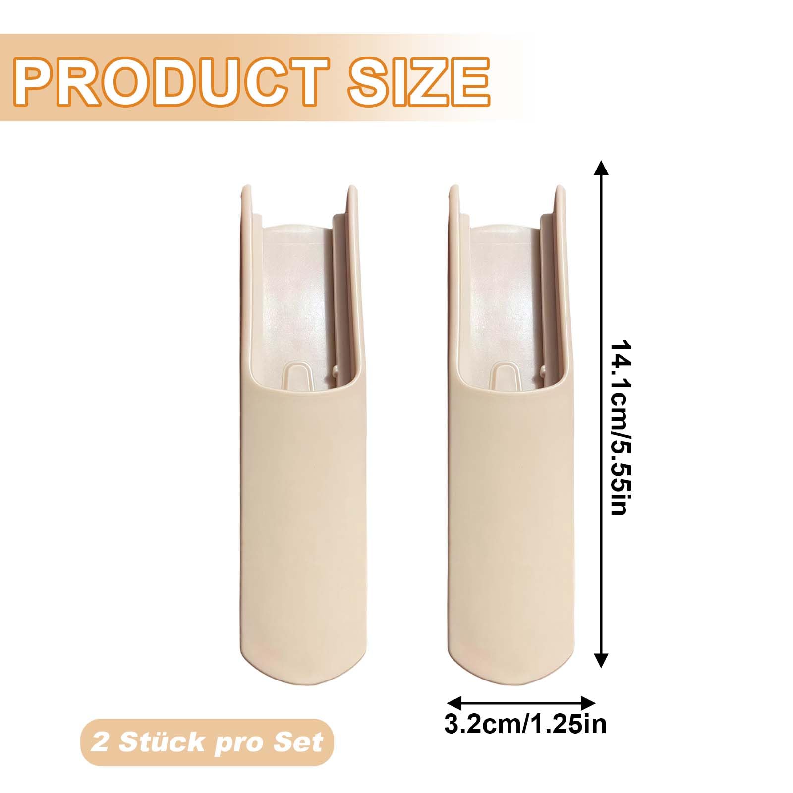 Stokke Tripp Trapp Protezione Antiribaltamento 2 Pezzi Set Pattini Estesi Accessorio Prolungamento Base Coprigamba Colore Legno