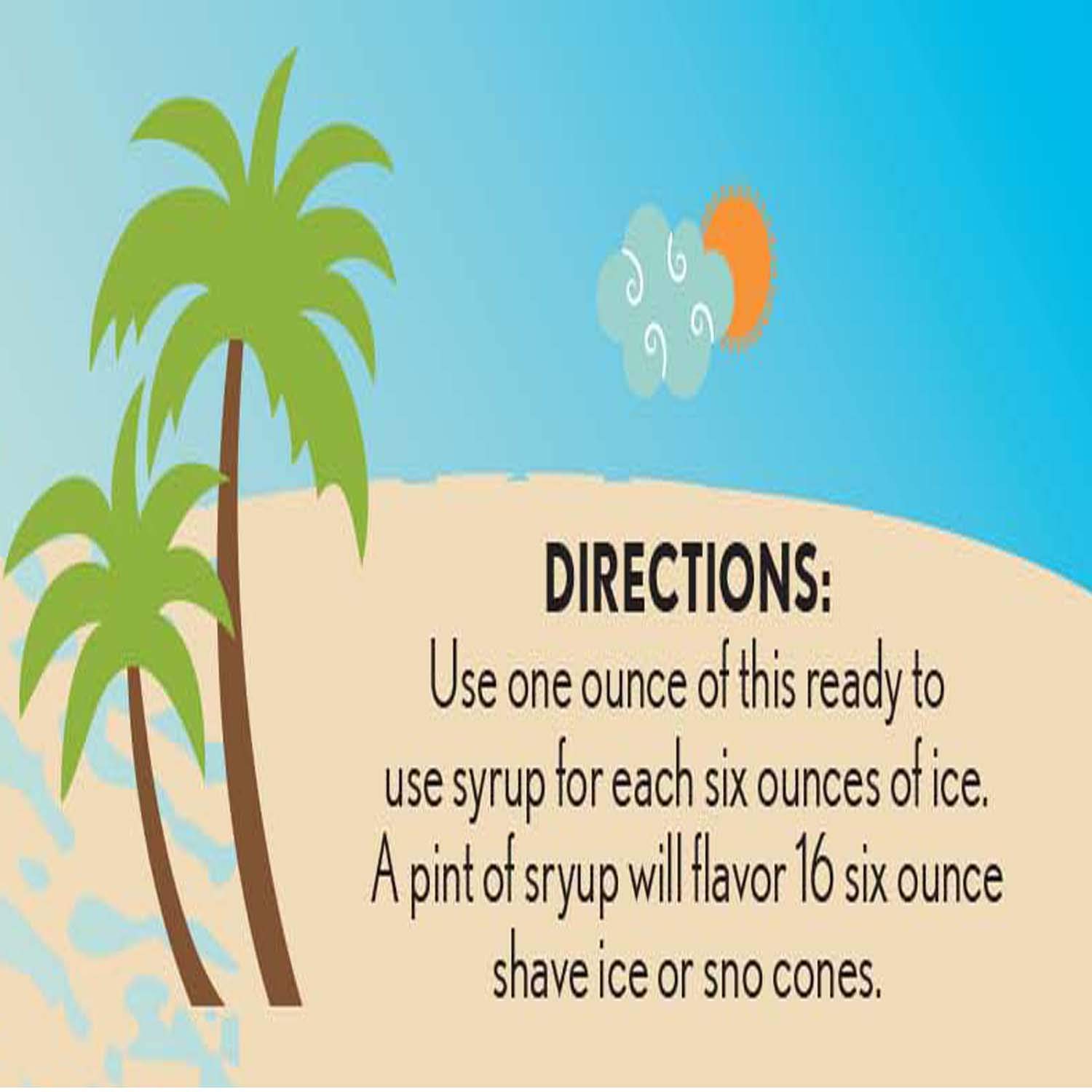 Buy Shaved Ice & Snow Cone Flavors Syrup (3 Pack Pints/16 Fl. Oz each