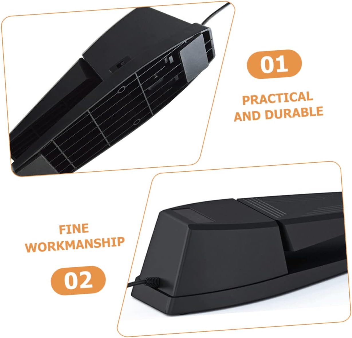 Hemoton Professional Sustain Pedal for Keyboard Non-slip Design Piano Foot Pedal