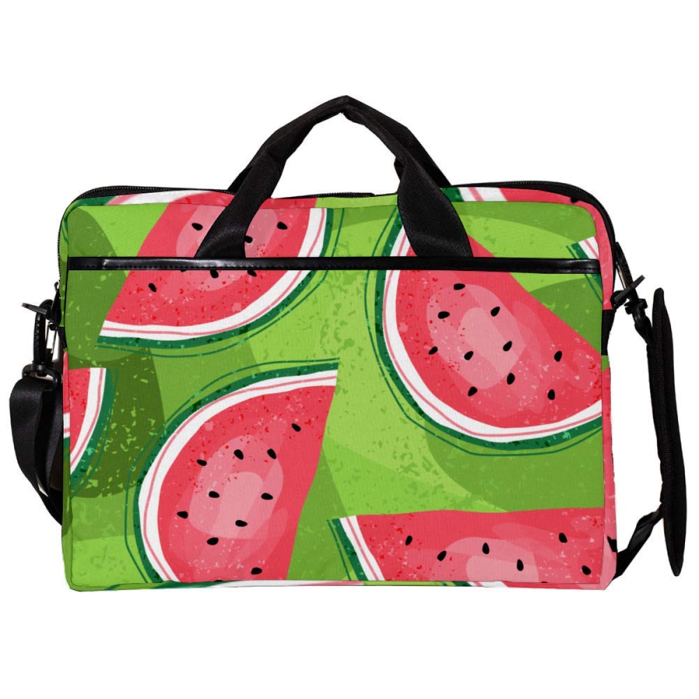 Bolso bandolera para portátil de 14 pulgadas con compartimentos amplios 6