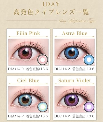 TeAmo ワンデー カラコン ルチオイエロー