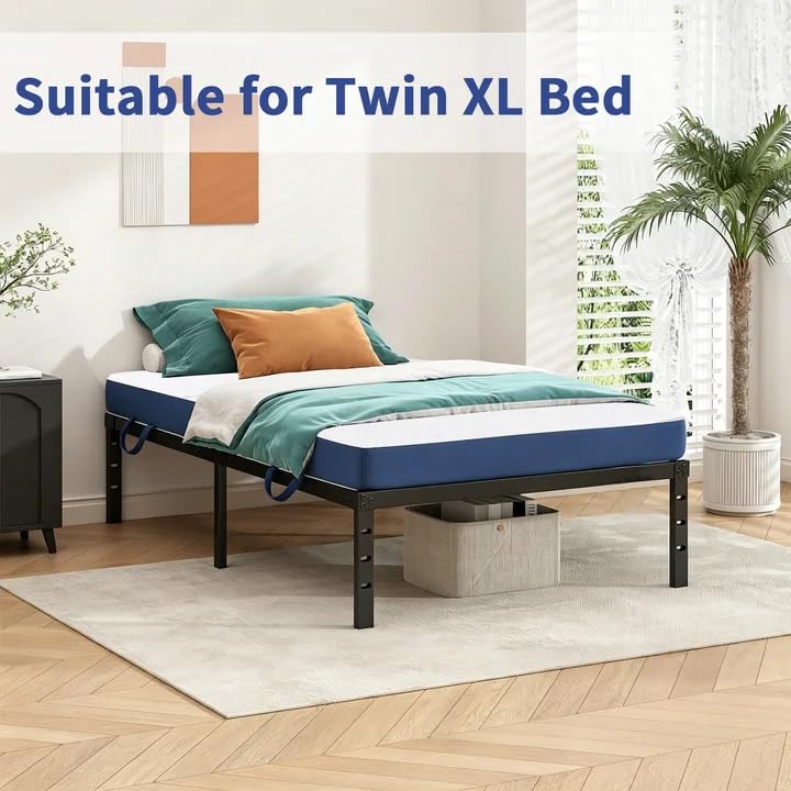 Image of Folding Mattress Twin XL, 6 inch Trifold Mattress Sofa Bed for College,White