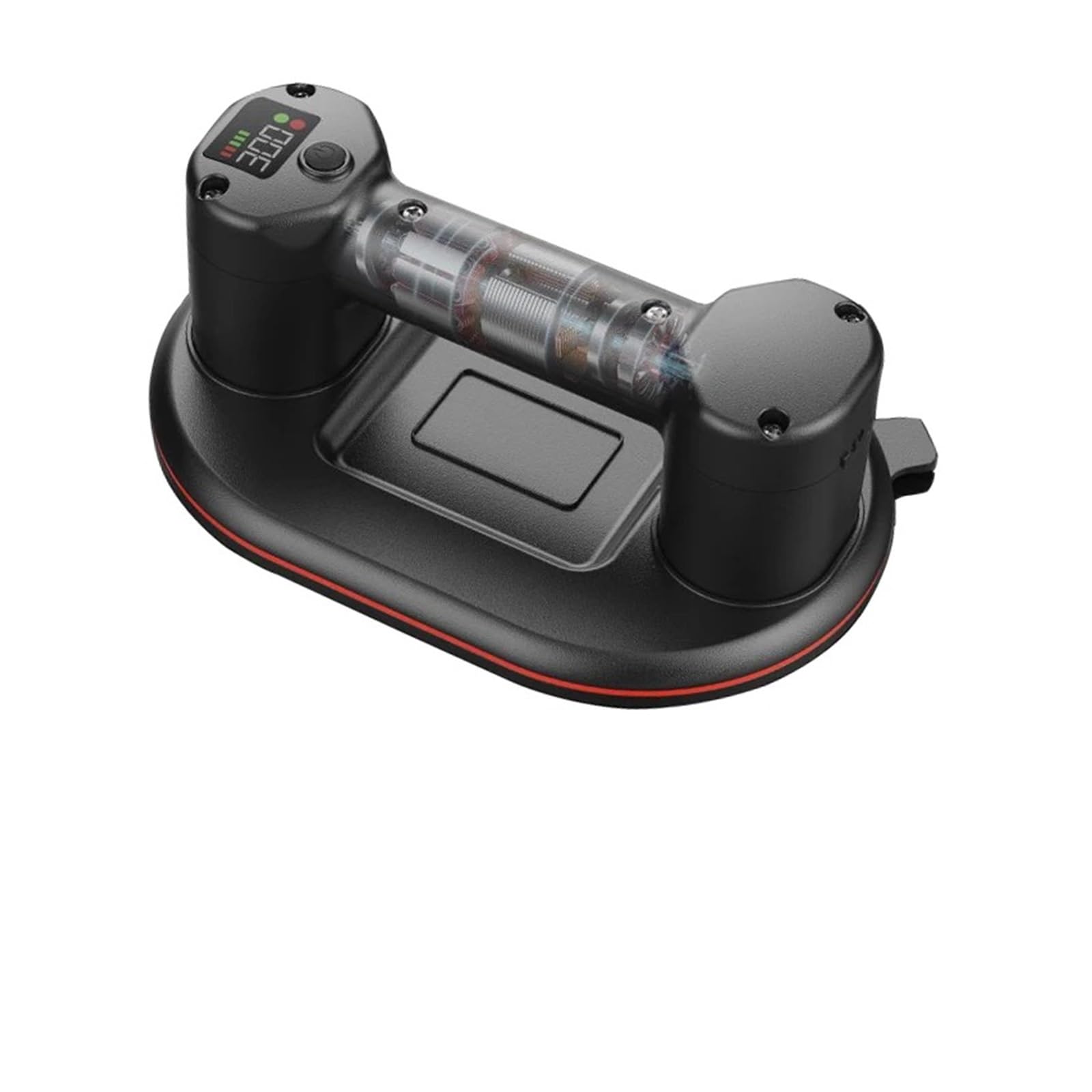 Zxzzas No Battery Vacuum Suction Cup, Intelligent Display Industrial Grade Electric Vacuum Suction Cup 300Kg Load Heavy Duty Granite Tile S Lifter