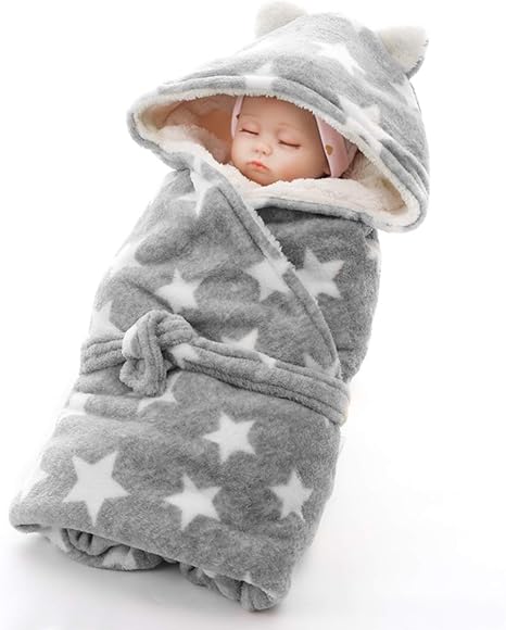 manta de polar con capucha