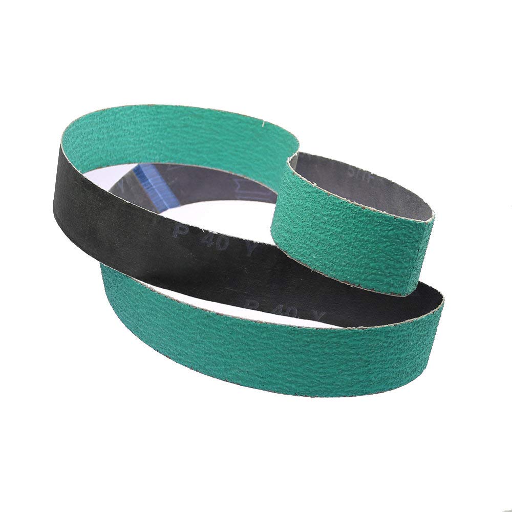 Set 6 Nastri Abrasivi In Ossido Di Alluminio - Grana 60/80/100/120/150/180 Per Levigatura - Foto 3