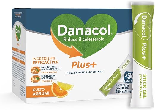 Danacol Plus Integratore Alimentare, Riduce il Colesterolo grazie agli ...