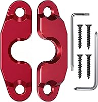 Vista 7 de Kit de reparación de visera solar de aleación de aluminio mejorado para Jeep, clip de visera solar resistente Veharvim compatible con Jeep Wrangler