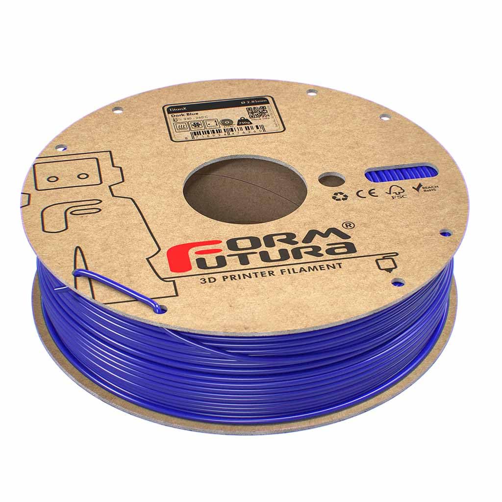 FormFutura TitanX ABS 2.85mm Dark Blue 3D Printer Filament, Dimensional Accuracy < +/- 0.05mm