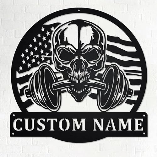 Letrero de gimnasio personalizado, letrero de gimnasio en casa, letrero de maestro de gimnasio, letrero de gimnasio personalizado, letrero de