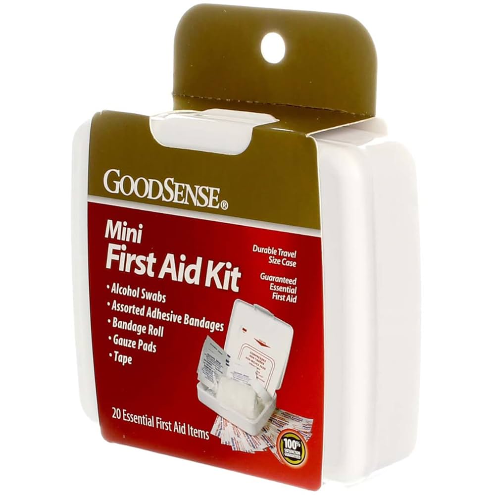 Amazon.com: GoodSense Mini First Aid Kit : Health & Household