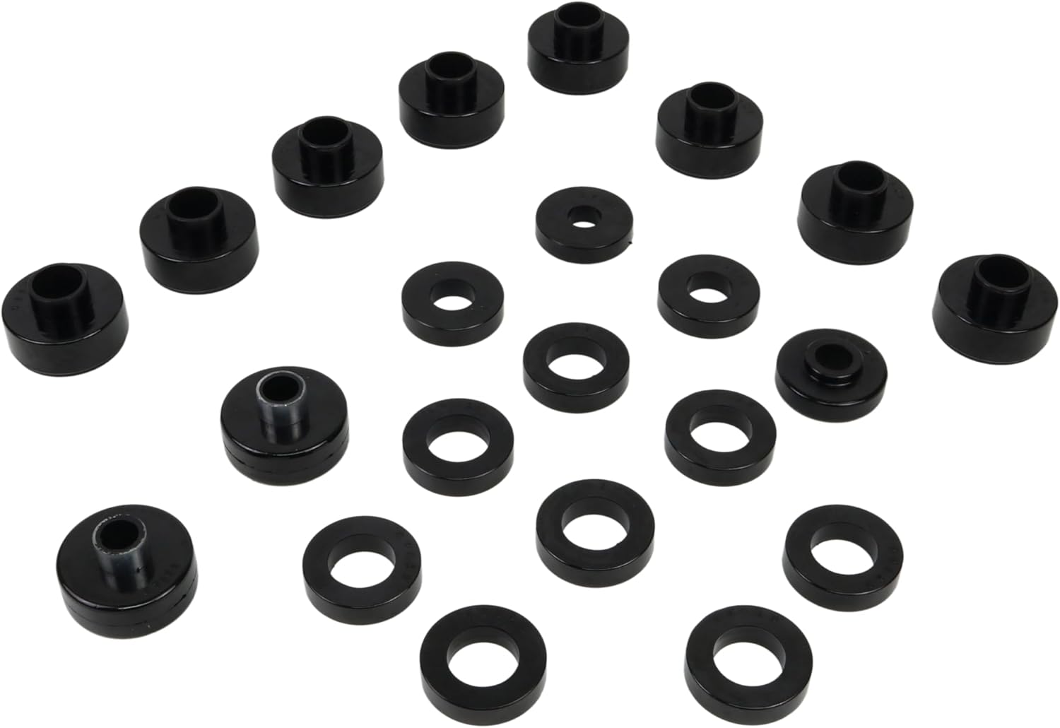 Whiteline W93540 Body Mount Bushing Assembly Compatible with Jeep 76-79 CJ5, Jeep 76-79 CJ7