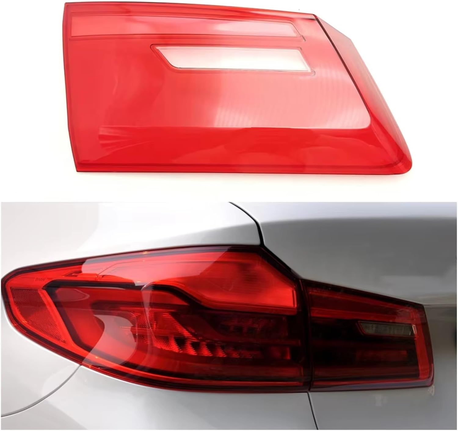 Tail Lamp cover For 5 Series G38 530 540Li 2018 2019 2020 Car Rear Taillight Shell Brake Lights Cover Replace (Inside A Pair)