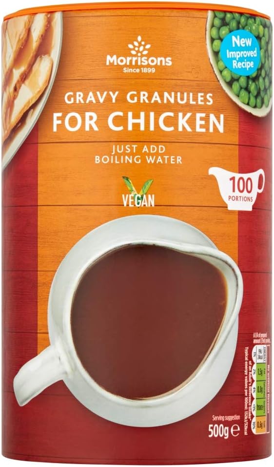 Morrisons Chicken Gravy Granules, 500 g x 6 Amazon.co.uk Grocery