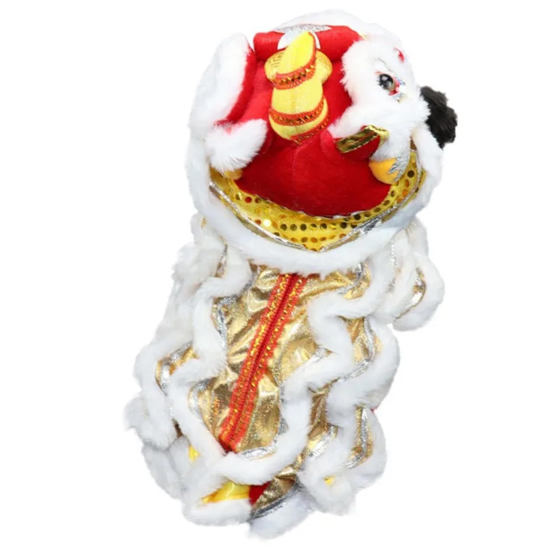 Costume chat pour le Nouvel An chinois vêtement amusant pour chien