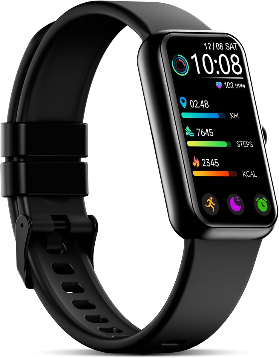 Health Fitness Tracker, reloj inteligente con frecuencia cardíaca 24/7, rastreador de actividad con presión arterial y monitor de oxígeno en sangre, 120 modos deportivos impermeable rastreador de sueño para mujeres y hombres