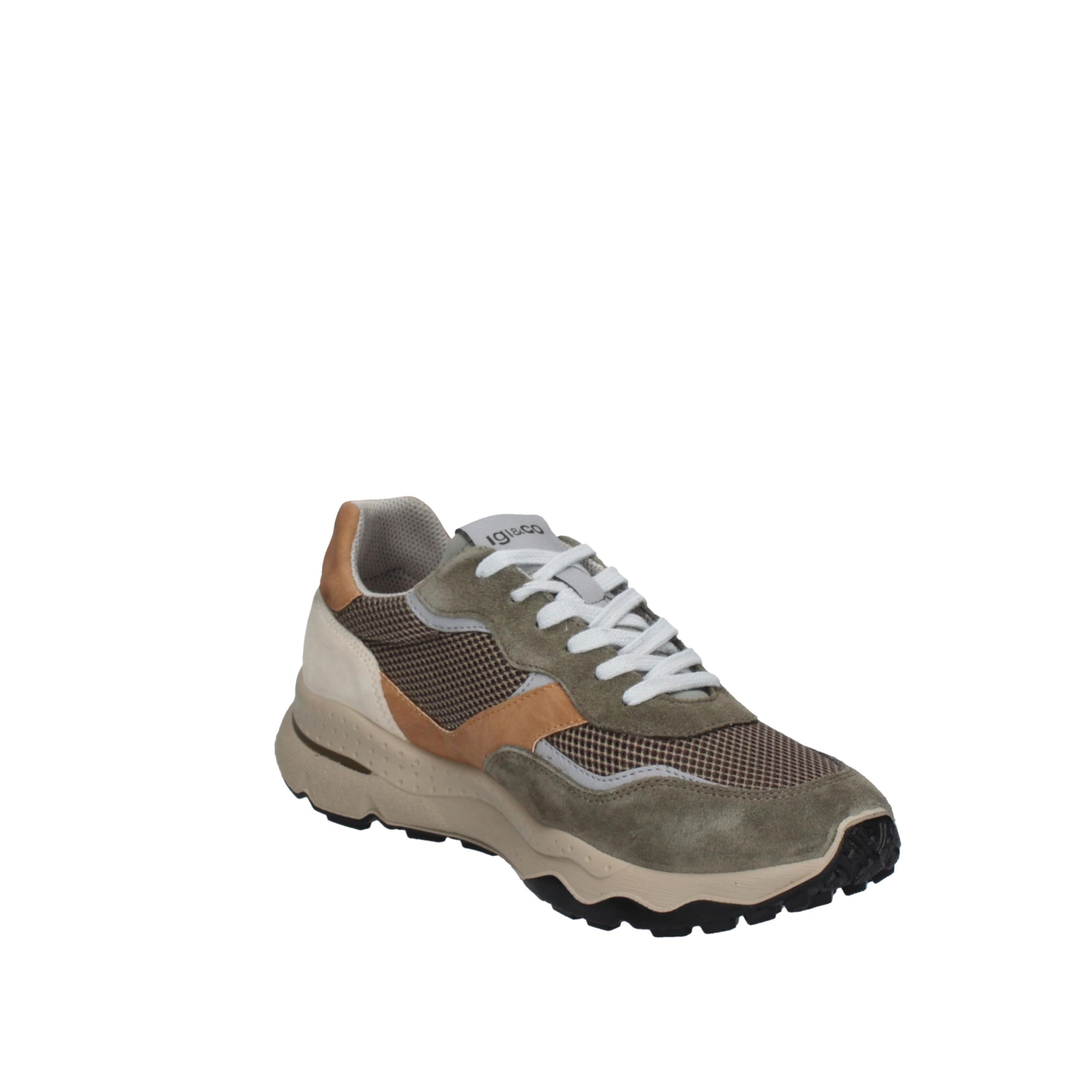 IGI&Co Sneakers Uomo in Camoscio e Tela, con Plantare in Memory Foam, Stile Sportivo Estivo