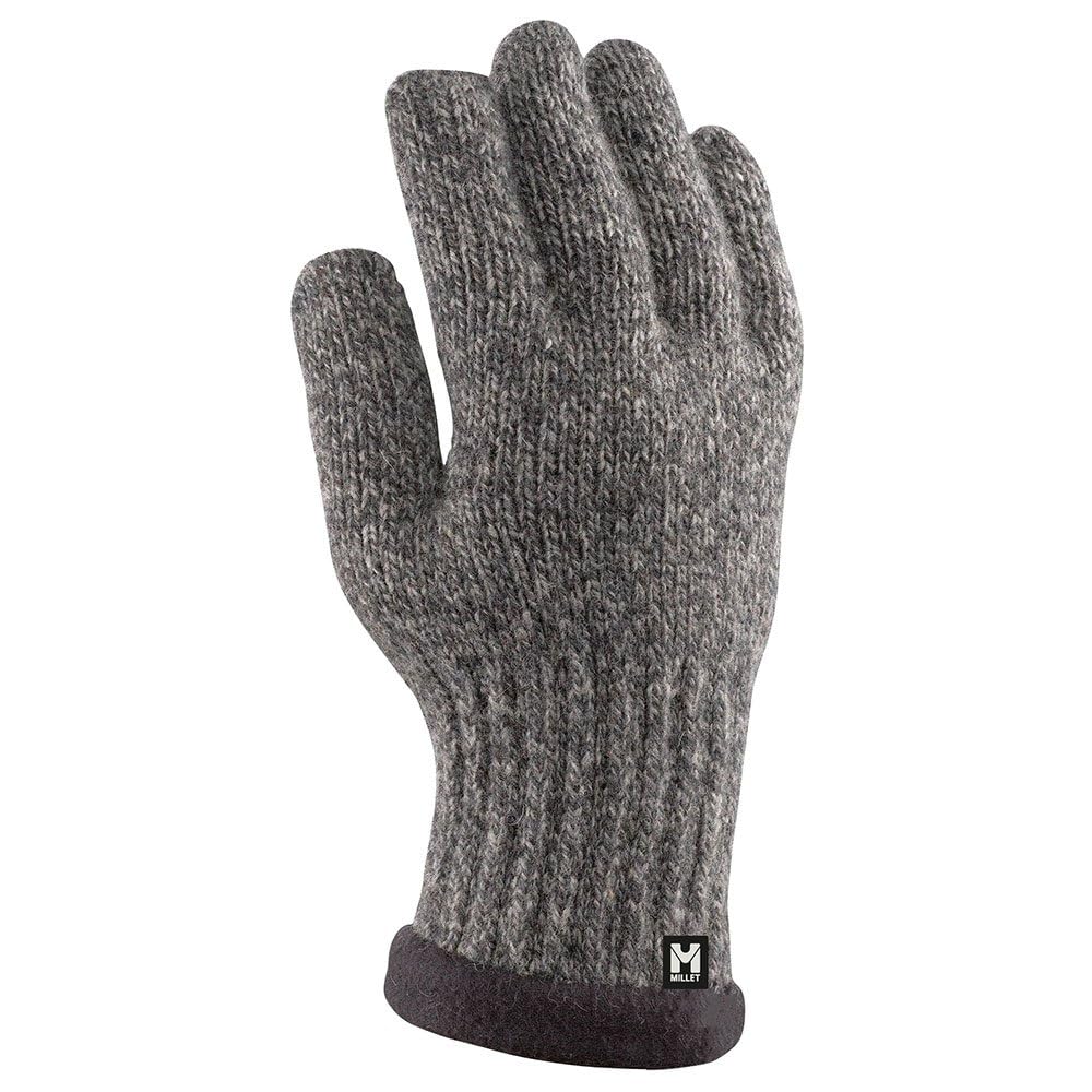 MILLET - Wool Glove - Gants de Protection Thermique - Laine de Mérinos - Randonnée, Trekking - Gris