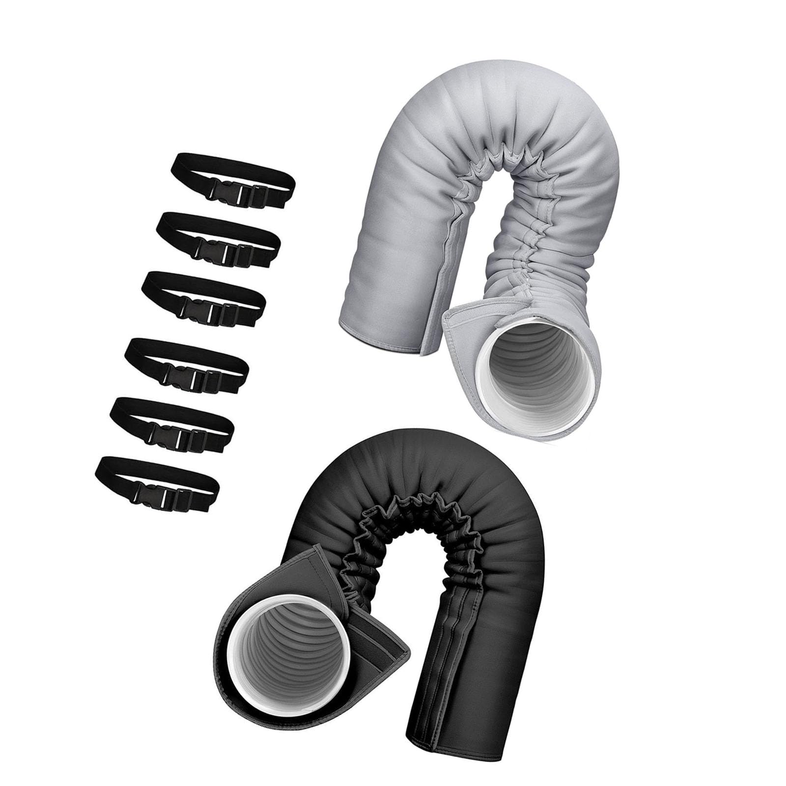 Air Conditioning Hose Sleeve, Airs Conditioner Hose Cover Wrap for 5" 5.9" Diameter Exhaust, Hoses Duct Vent Cover Conditioners Insulation Sleeve