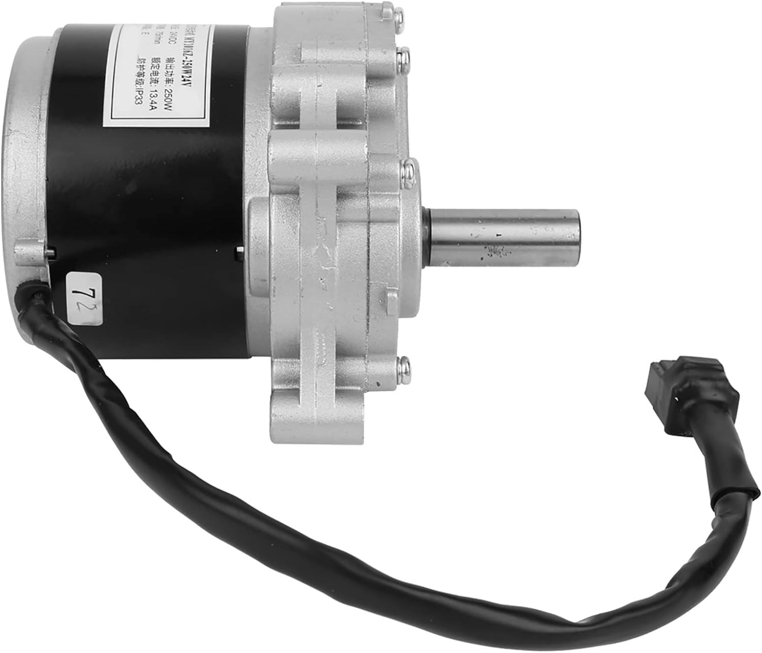 Silla Ruedas Plegable Liviana Motor Silla Ruedas 19 × 17 × 15 Sillas Ruedas Eléctricas Metal Accesorio Motor Cepillo 75R Min 24V250w My1016z para Unite 24V250W