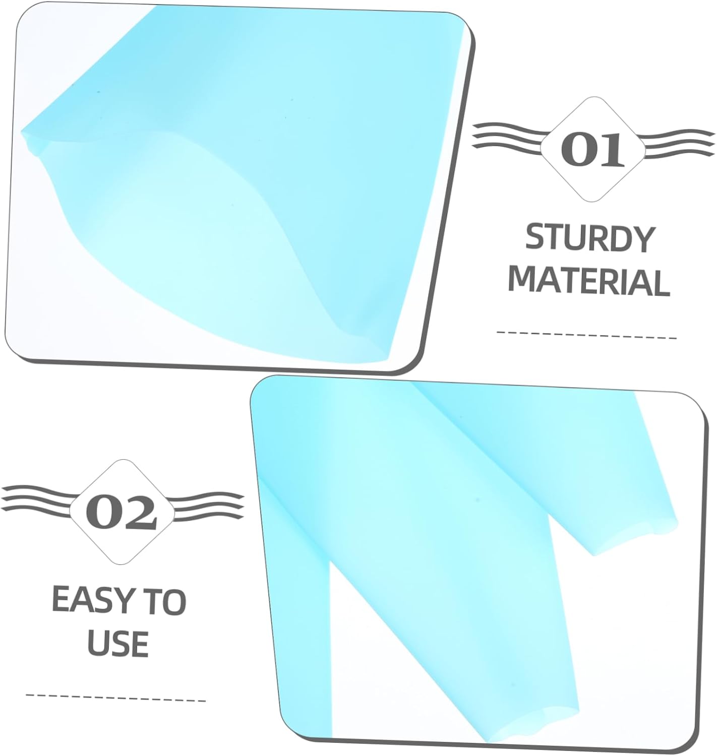 4 Pack Reusable Piping Bags for Cake Decorating with EVA