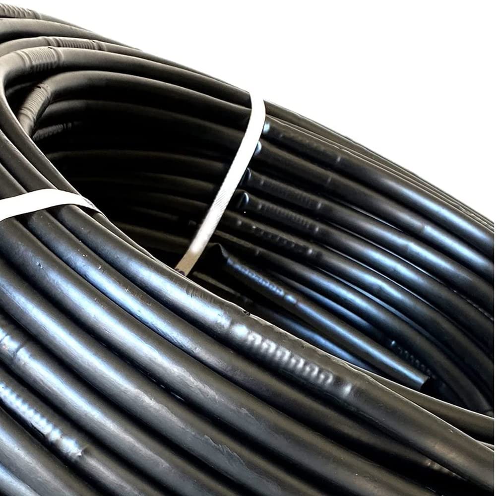 Tubería de goteo 16mm - CERTIFICADO AENOR - Goteros cada 33cm. Bobina de 100 METROS. Color NEGRO. Espesor pared 1,2mm. Uso Agrícola. Tubería fabricado en Polietileno