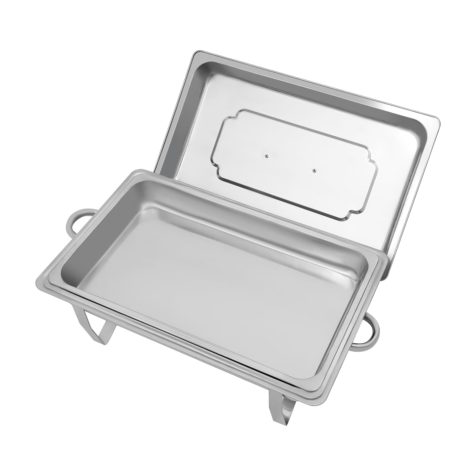 Chafing Dish, contenitore termico in acciaio inox, 9 l, per buffet, feste di famiglia, banchetti