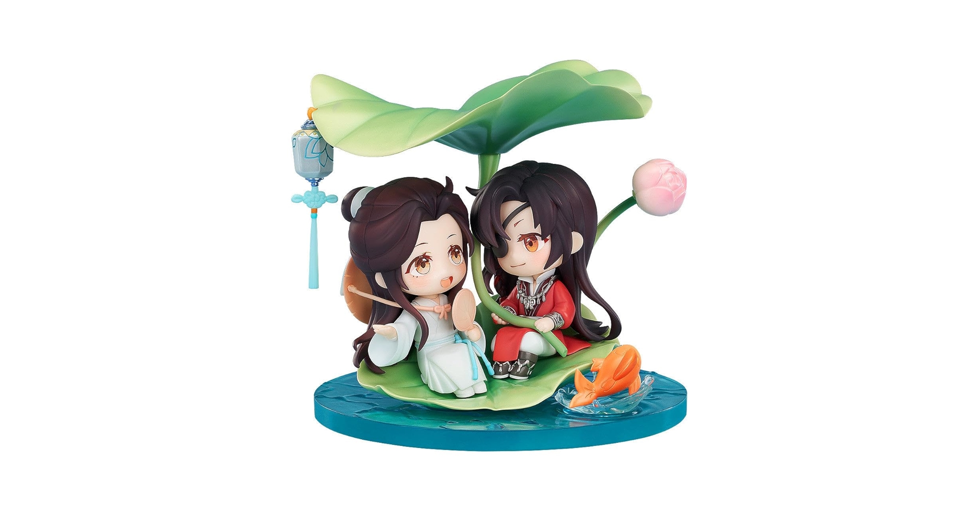 【期間限定お値下げ】 天官賜福 フィギュア　謝怜＆花城 蓮葉何田田 Amazon | 天官賜福 デフォルメフィギュア 謝怜＆花城 莲葉何田田
