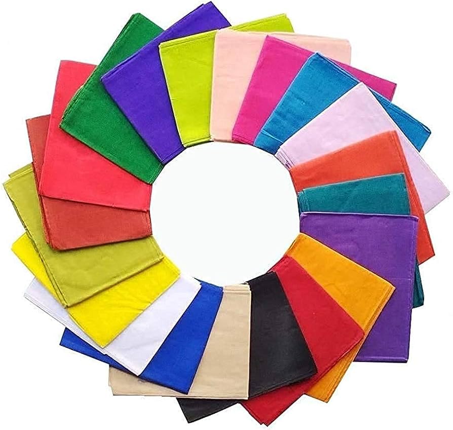 Swati Dress Women's Cotton Saree Falls (Multicolour) - Pack Of 20, Solid-image-40